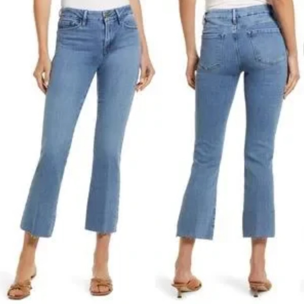 Frame Denim Women's Le Crop Mini Boot, size 24
